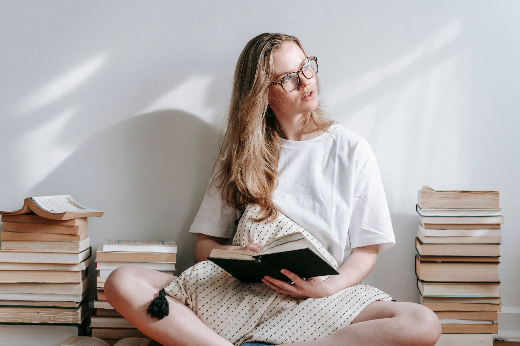 Woman Reading a Book